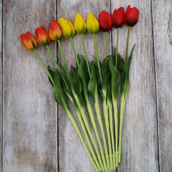Gumi tulipán szálas 45 cm