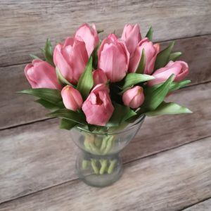Gumi tulipán csokor 7 cm