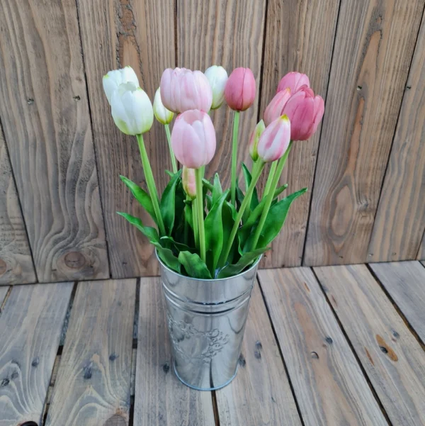 Gumi tulipán köteg 5 szálas több színben